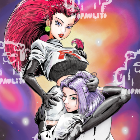 jessejamesproductwatermark TEAM ROCKET ART PRINT (A4 SIZE)